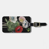Étiquette À Bagage Redoute : Anémone, 1833 (Devant horizontal)