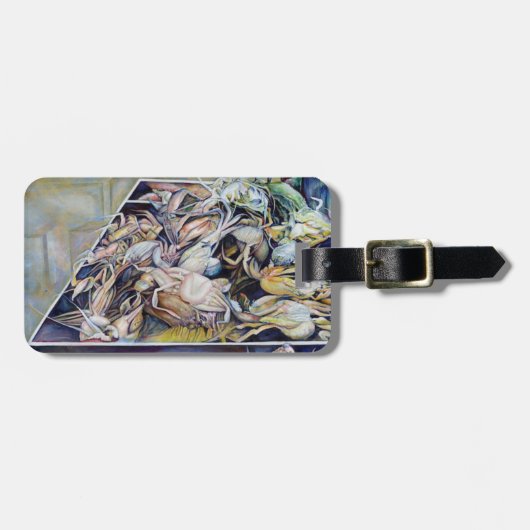 Étiquette À Bagage Réfléchir hors de la boîte (Devant horizontal)