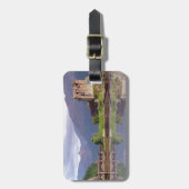 Étiquette À Bagage Réflexion de château d'Eilean Donan (Devant Vertical)