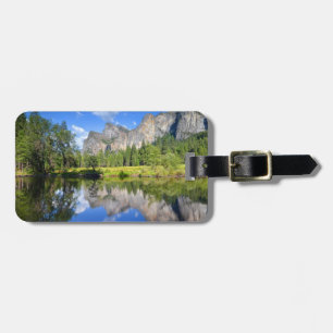 Étiquette À Bagage Réflexion de Yosemite