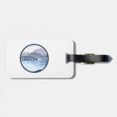 Étiquette À Bagage Réflexion sur la vie des lacs (Dos horizontal)