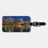 Étiquette À Bagage Réflexions de Pittsburgh (Devant horizontal)
