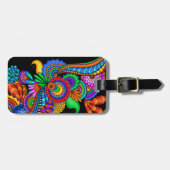 Étiquette À Bagage Regardez (Devant horizontal)