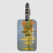 Étiquette À Bagage Régate à Argenteuil par Claude Monet (Devant Vertical)