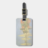 Étiquette À Bagage Regatta à Argenteuil par Claude Monet (Devant Vertical)