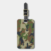 Étiquette À Bagage Région boisée Camo (Devant Vertical)