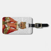 Étiquette À Bagage Reine 2 de Fox (Devant horizontal)