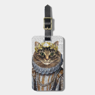 Étiquette À Bagage Reine des chats