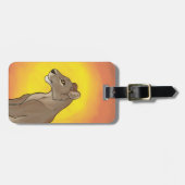 Étiquette À Bagage Reine Lioness (Devant horizontal)