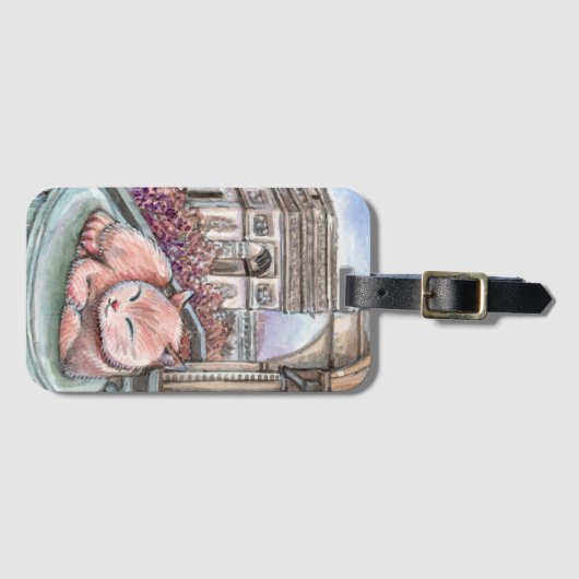 Étiquette À Bagage Relaxation (Devant Horizontal)