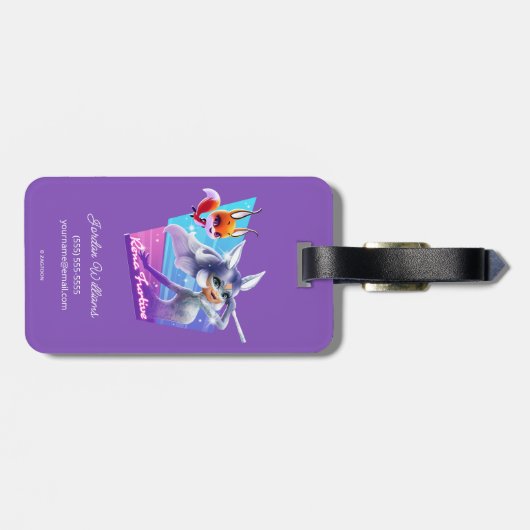 Étiquette À Bagage Rena Furtive Graphic (Dos horizontal)