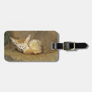 Étiquette À Bagage renard de fennec
