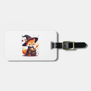 Étiquette À Bagage Renard de sorcière mignon � T-shirt d'animal magiq
