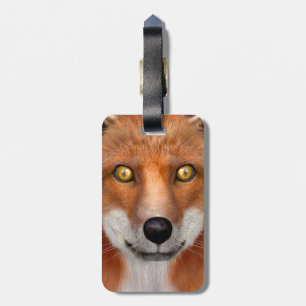 Étiquette À Bagage Renard roux