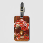 Étiquette À Bagage Renoir - Anemones, 1909 (Devant Vertical)