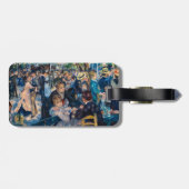 Étiquette À Bagage Renoir - Bal au moulin de la Galette - Code QR (Dos horizontal)