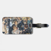 Étiquette À Bagage Renoir Moulin Danse Galette Party (Dos horizontal)