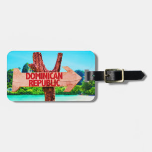 Étiquette À Bagage République dominicaine