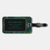 Étiquette À Bagage Requiem céleste (Dos horizontal)