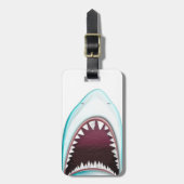 Étiquette À Bagage Requin (Devant Vertical)