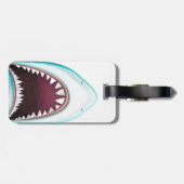 Étiquette À Bagage Requin (Dos horizontal)