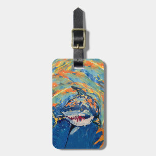 Étiquette À Bagage Requin "Art by Kids"