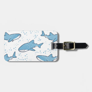 Étiquette À Bagage Requin de baleine étoilé (lumière)