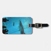 Étiquette À Bagage Requin de baleine masculin (Devant horizontal)