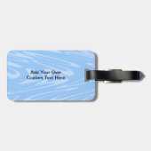 Étiquette À Bagage Requin de bande dessinée (Dos horizontal)