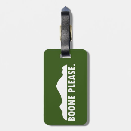 Étiquette À Bagage Réservez S'Il Vous Plaît (Dos Vertical)