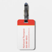 Étiquette À Bagage Restez Calme Supergirl a eu ceci (Dos Vertical)