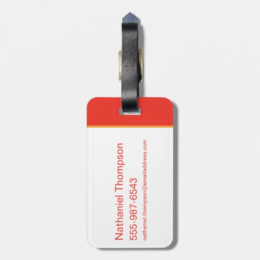 Étiquette À Bagage Restez Calme Supergirl a eu ceci (Dos Vertical)