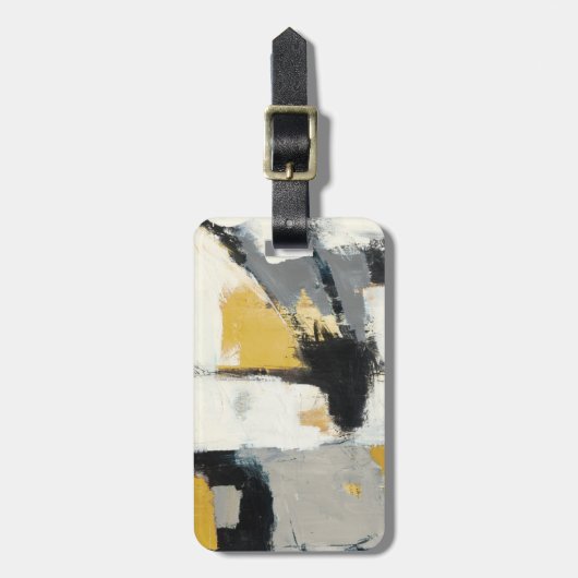 Étiquette À Bagage Résumé moderne (Devant Vertical)