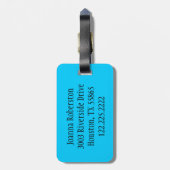 Étiquette À Bagage Retiré, amour à la croisière et vie affectueuse (Dos Vertical)