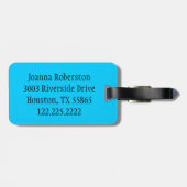 Étiquette À Bagage Retiré, amour à la croisière et vie affectueuse (Dos horizontal)