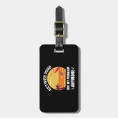 Étiquette À Bagage Retraité 2022 Pas Mon Problème Plus Drôle Retraité (Devant Vertical)