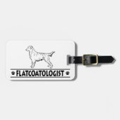 Étiquette À Bagage Retriqueur à couche plate humoristique (Devant horizontal)