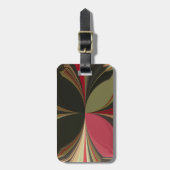 Étiquette À Bagage Retro Akuna Matata Cadeaux chic vêtements Design d (Devant Vertical)