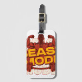 Étiquette À Bagage Reusable Grocery Bag (Devant Vertical)