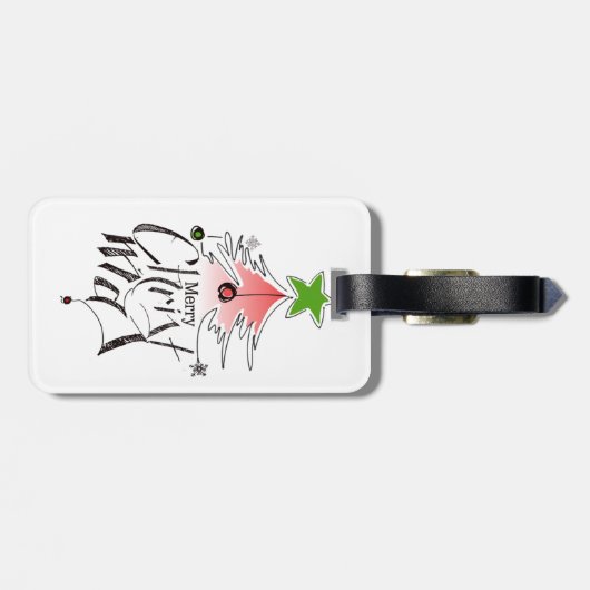 Étiquette À Bagage Reusable Grocery Bag (Dos horizontal)