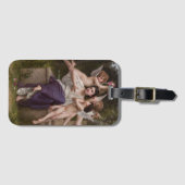 Étiquette À Bagage Rêve de printemps, Dream of Spring par Bouguereau (Devant Horizontal)