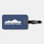 Étiquette À Bagage Revelstoke S'Il Vous Plaît (Dos horizontal)
