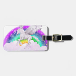 Étiquette À Bagage Rêves de licorne