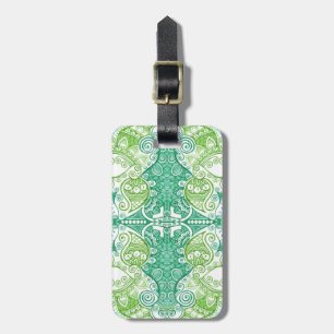 Étiquette À Bagage Rêves de Paisley