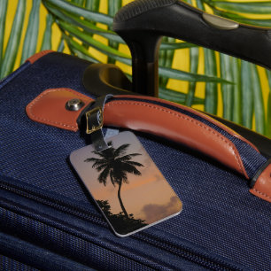 Étiquette À Bagage Rêves tropicaux