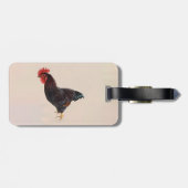 Étiquette À Bagage Rhode Island Red Rooster (Dos horizontal)