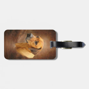 Étiquette À Bagage Rhodesian Ridgeback