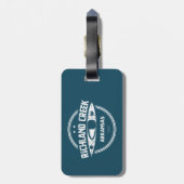 Étiquette À Bagage Richland Creek Arkansas Kayaking (Dos Vertical)