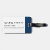 Étiquette À Bagage RICK ET MORTY™| Adieu Moonmen (Dos horizontal)