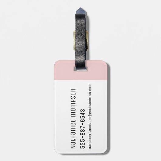 Étiquette À Bagage RICK ET MORTY™| Pourquoi ne pas s'amuser (Dos Vertical)